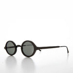 Load image into Gallery viewer, small black oval vintage sunglasses
