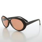 Load image into Gallery viewer, Oval Clout Mod Sunglass with Copper Lens - Deborah
