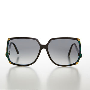Big Square Women's Vintage Sunglass
