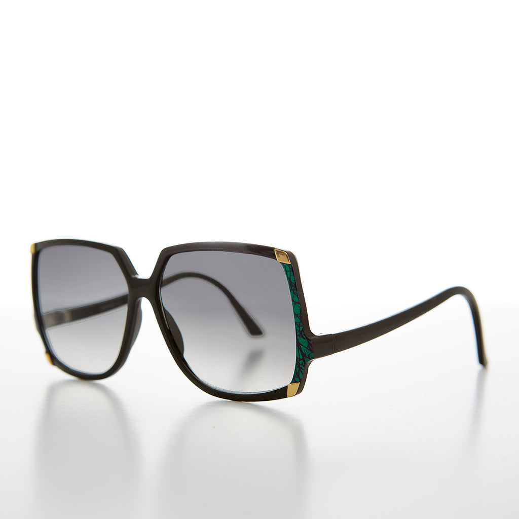Big Square Women's Vintage Sunglass
