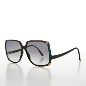 Big Square Women's Vintage Sunglass