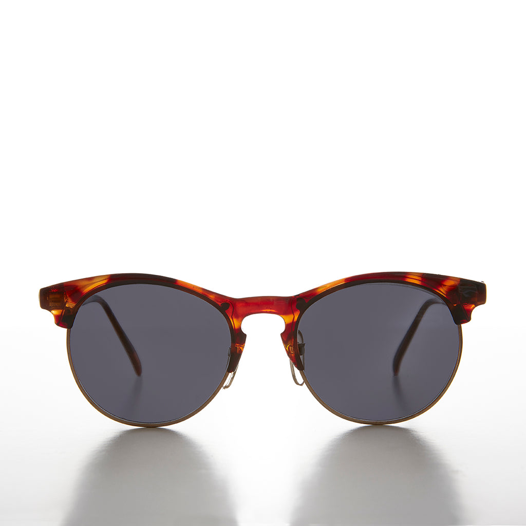 Horn Rim Hipster Style Malcom X Sunglass