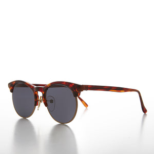 Horn Rim Hipster Style Malcom X Sunglass