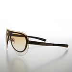 Load image into Gallery viewer, Rimless Colored Lens Aviator Deadstock Sunglass
