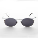 Load image into Gallery viewer, oval metal industrial sunglasses
