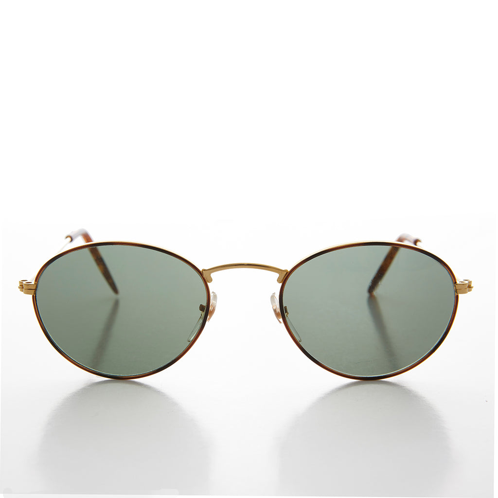 Classic Gold and Tortoise Vintage Sunglass