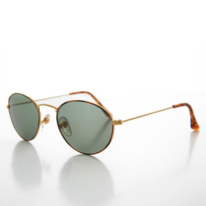 Classic Gold and Tortoise Vintage Sunglass