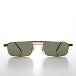 Load image into Gallery viewer, Skinny Rectangular Aviator Vintage Sunglass 
