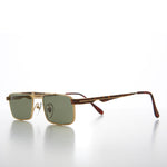 Load image into Gallery viewer, Skinny Rectangular Aviator Vintage Sunglass 
