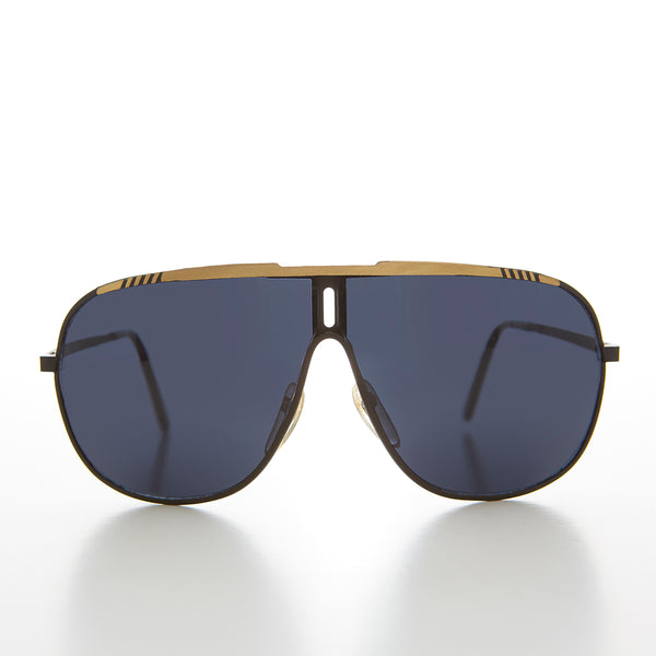 Large Retro Pilot Sunglasses - Easton – Sunglass Museum
