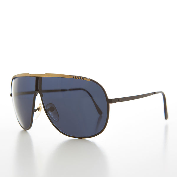 Large Retro Pilot Sunglasses - Easton – Sunglass Museum