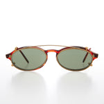 Load image into Gallery viewer, Clip on Aviator Vintage Sunglass
