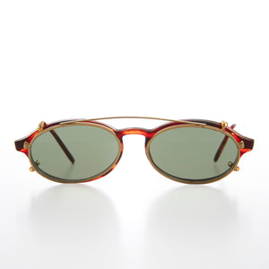 Clip on Aviator Vintage Sunglass