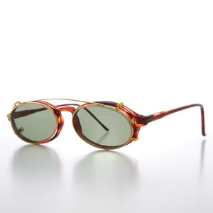 Clip on Aviator Vintage Sunglass