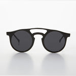 Load image into Gallery viewer, double cross bridge round vintage sunglass
