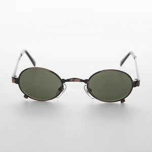 oval metal steampunk victorian sunglasses