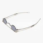 Load image into Gallery viewer, Sliding Temple Tiny Oval Spectacle Sunglass
