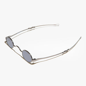 Sliding Temple Tiny Oval Spectacle Sunglass
