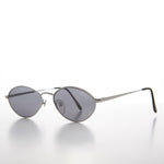 Load image into Gallery viewer, Unique Oval Metal Optical Quality 90s Vintage Sunglass
