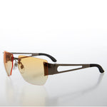 Load image into Gallery viewer, Rimless Y2K Sunglass with Color Tinted Lens
