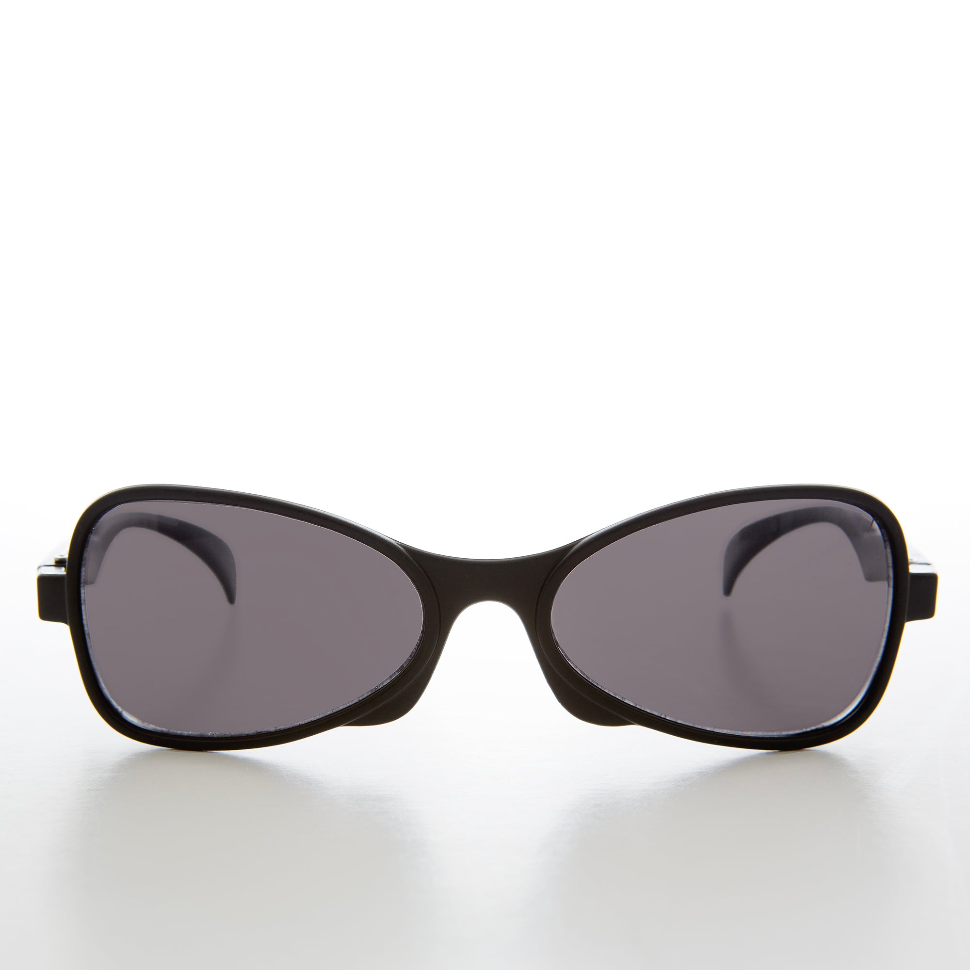 Black Futuristic Style Vintage Sunglasses