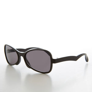 Black Futuristic Style Vintage Sunglasses