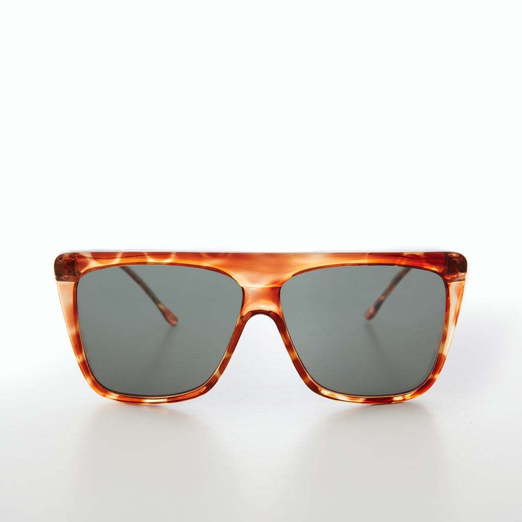 Flat Top Polarized 80s Sunglass