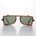 Load image into Gallery viewer, 1990s vintage safety glass steampunk sunglass
