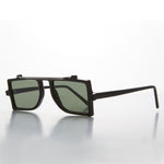 Load image into Gallery viewer, 1990s vintage safety glass steampunk sunglass
