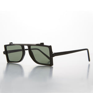 1990s vintage safety glass steampunk sunglass