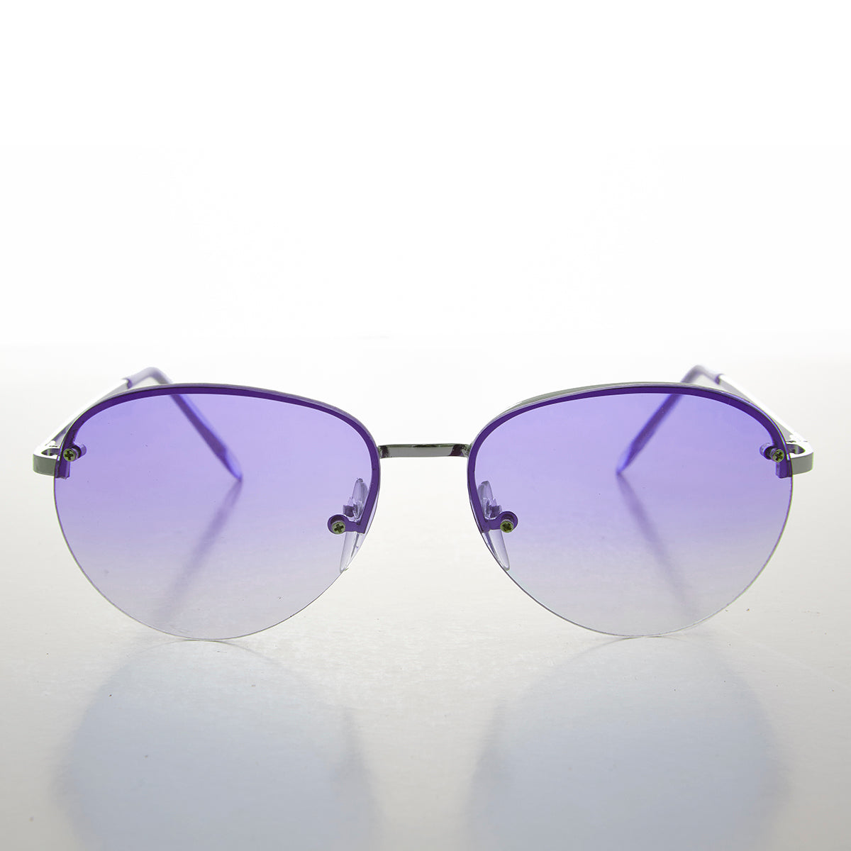 Chic Gradient Color Tinted Lens 90s Sunglass