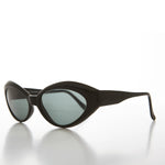 Load image into Gallery viewer, black curved cat eye women&#39;s sunglass
