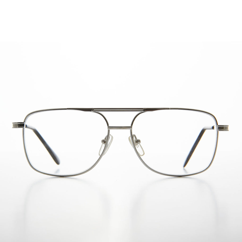 Dad's Square Aviator Vintage Reading Glasses - Frasier