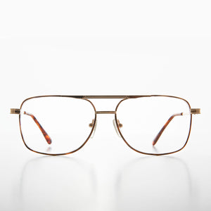 Dad's Square Aviator Vintage Reading Glasses - Frasier
