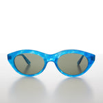 Load image into Gallery viewer, Blue Cat Eye Sunglass
