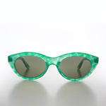 Load image into Gallery viewer, green cat eye sunglass
