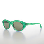 Load image into Gallery viewer, green cat eye sunglass

