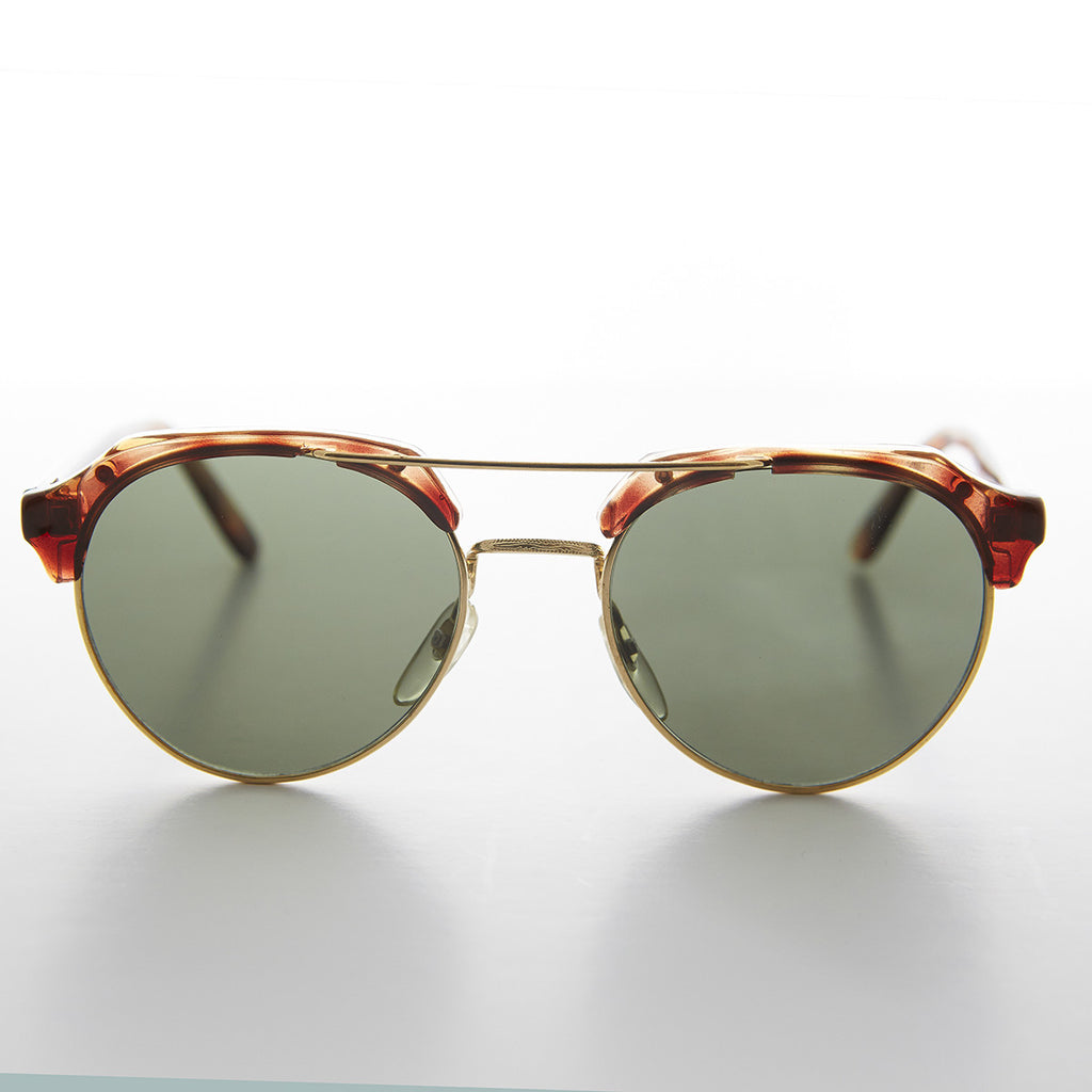 cross brow bar vintage sungalss