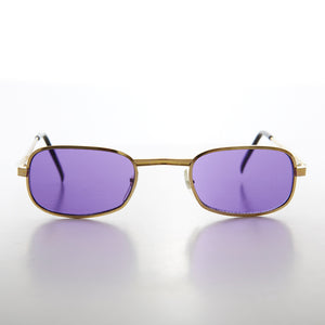 Colorful Small Rectangular Vintage Sunglass