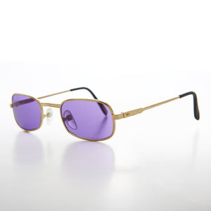 Colorful Small Rectangular Vintage Sunglass