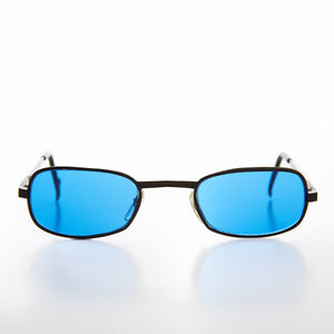 Colorful Small Rectangular Vintage Sunglasses