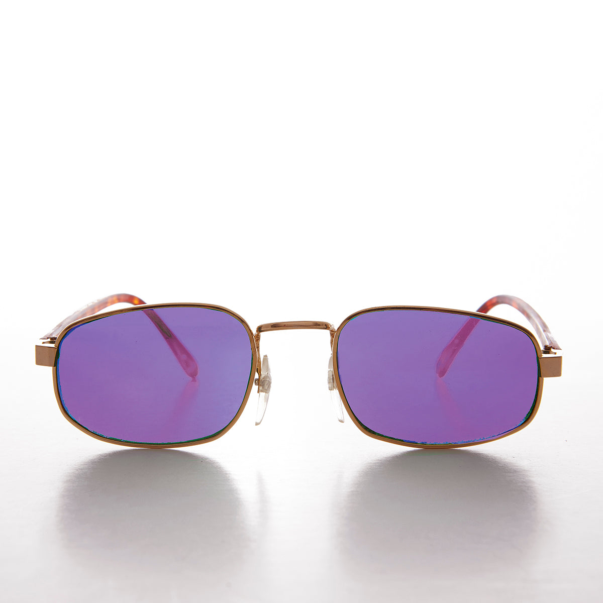 Small Rectangular Frame with Colored Tinted Lens