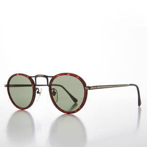 Round Gentlemen's Victorian Hybrid Aviator Vintage Sunglass - Gatsby 2