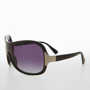Oversized Unisex Shield Vintage y2k Sunglasses - Gazzi