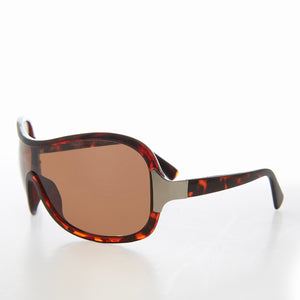 Oversized Unisex Shield Vintage y2k Sunglasses - Gazzi