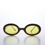 Load image into Gallery viewer, Small Oval 90s Sunglass Frames with Colored Lenses
