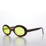 Load image into Gallery viewer, Small Oval 90s Sunglass Frames with Colored Lenses
