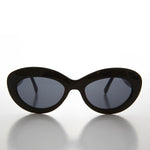 Load image into Gallery viewer, Mod Cat Eye Vintage Sunglass with Gold Temple Design
