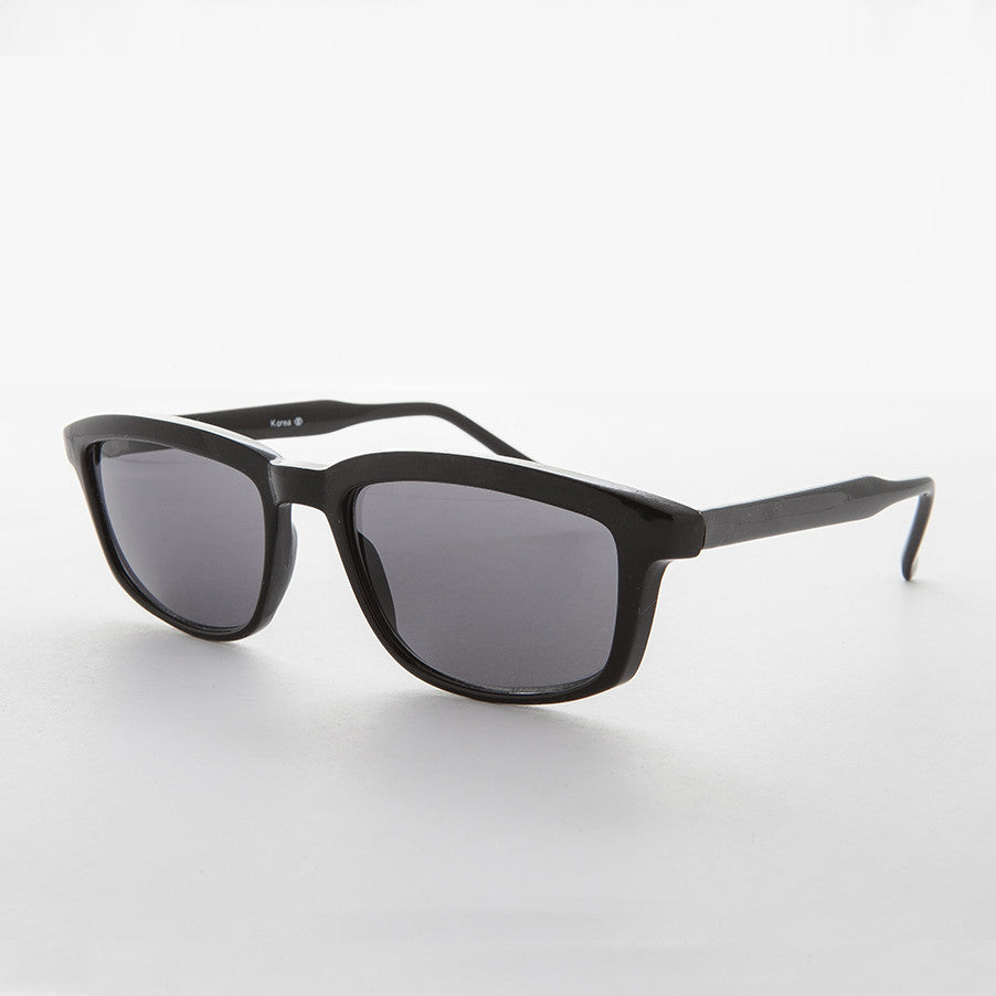 classic mens rectangle frame vintage sunglass