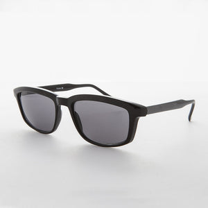 classic mens rectangle frame vintage sunglass